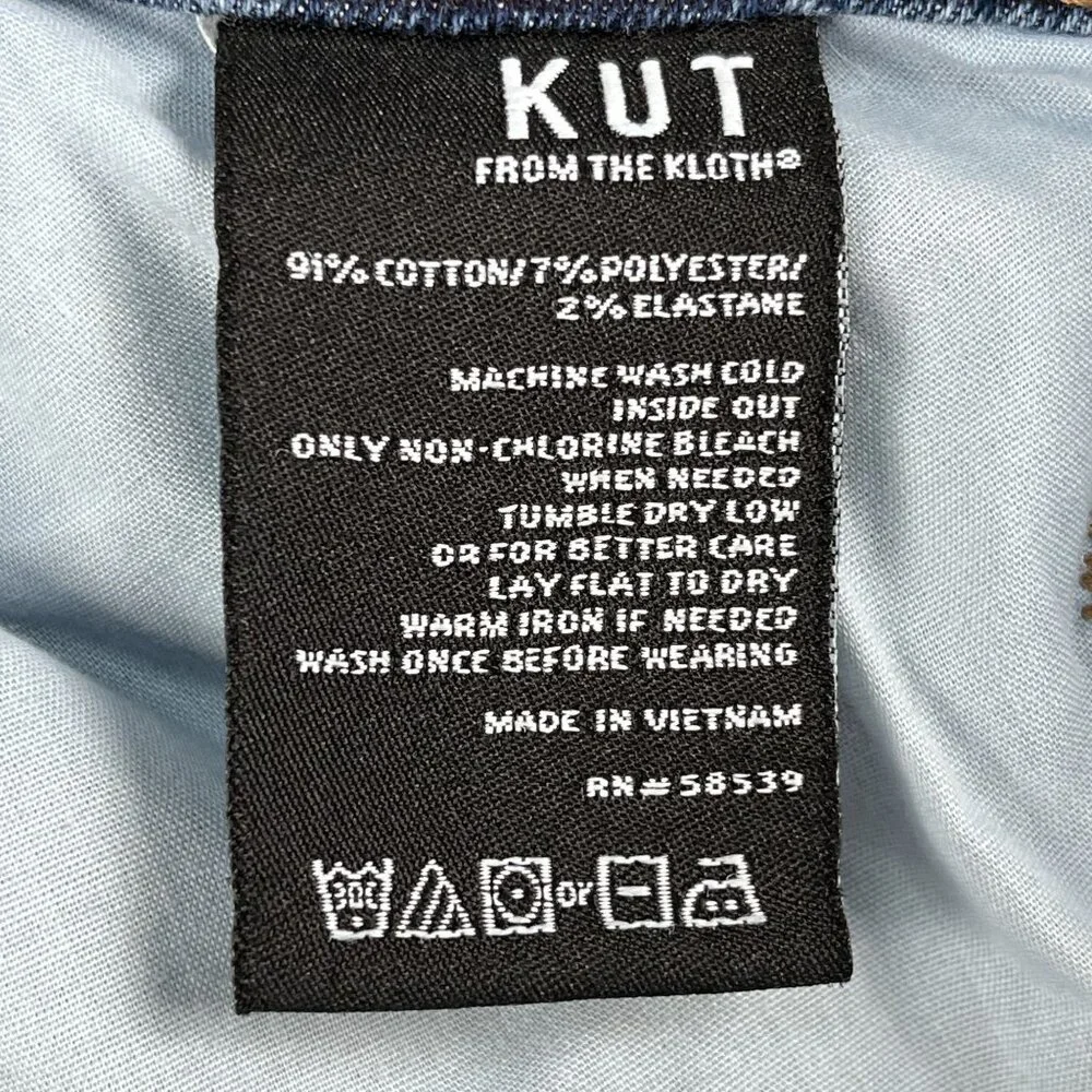 Kut from the Kloth Catherine Boyfriend Jeans Sz 18 - Picture 4 of 6